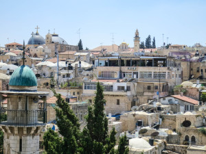 Blick auf Teile des muslimischen Viertels der Jerusalemer Altstadt