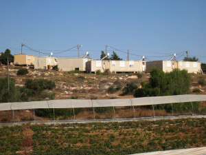 Illegaler Outpost, eine Illegale jüdische Siedlung im Entstehen auf palästinensischem Land (bei Susiya)